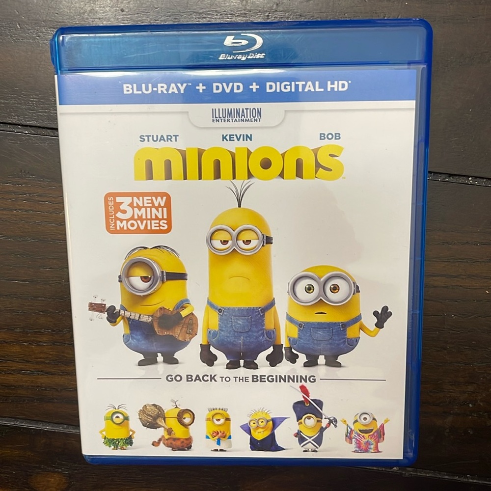 Minions Bluray